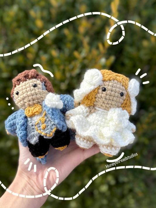 A Fantastic Wedding -  Handmade Crochet Doll